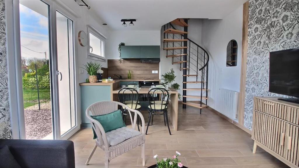 Joli Appartement En Duplex Neuf A Saint-Josse Kültér fotó